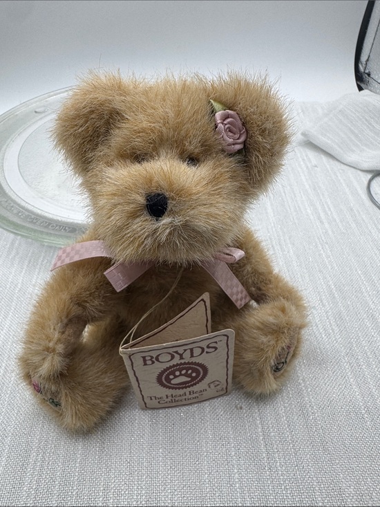 Boyds Bears Other - Boyds Bear Rosie 8” rosebud on her head iembroidered flowers on her feet bow NWT